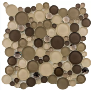 Platinum Foam - glass tile